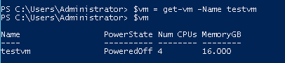 PowerCLI