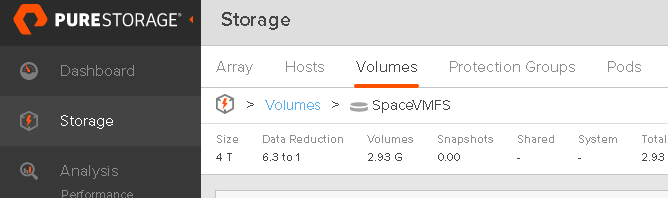 VFMS and Thick Virtual Disks 