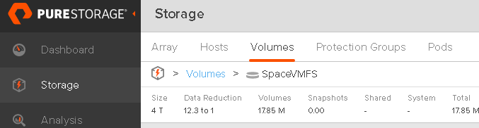 VFMS and Thick Virtual Disks