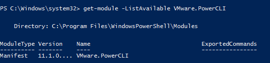 PowerCLI