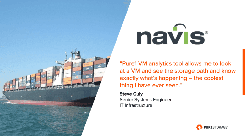 Pure1 VM Analytics - Visibility from Storage through VMs 