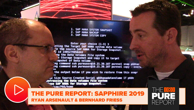 The Pure Report Podcast SAPphire 2019