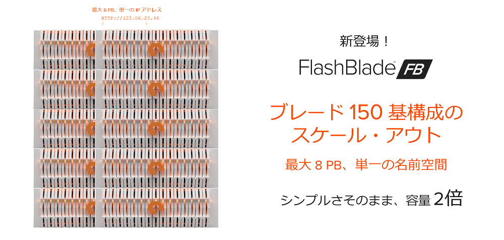新登場！FlashBlade FB