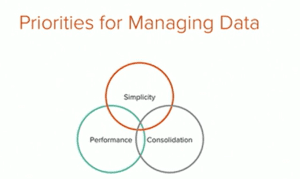 Data Management Priorities: Simplicity, Performance, Consolidation