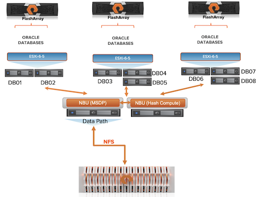 Back up and restore Oracle databases