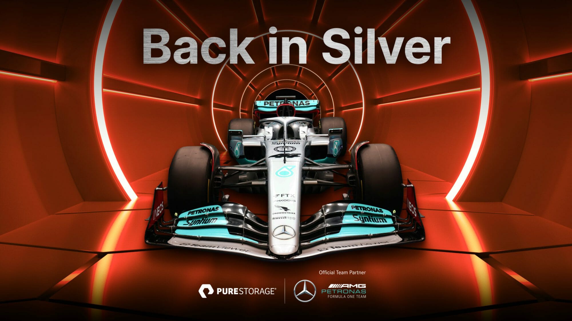 New 2022 Mercedes-AMG Formula 1 Car Pure Storage Blog