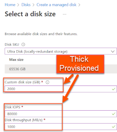 select a disk