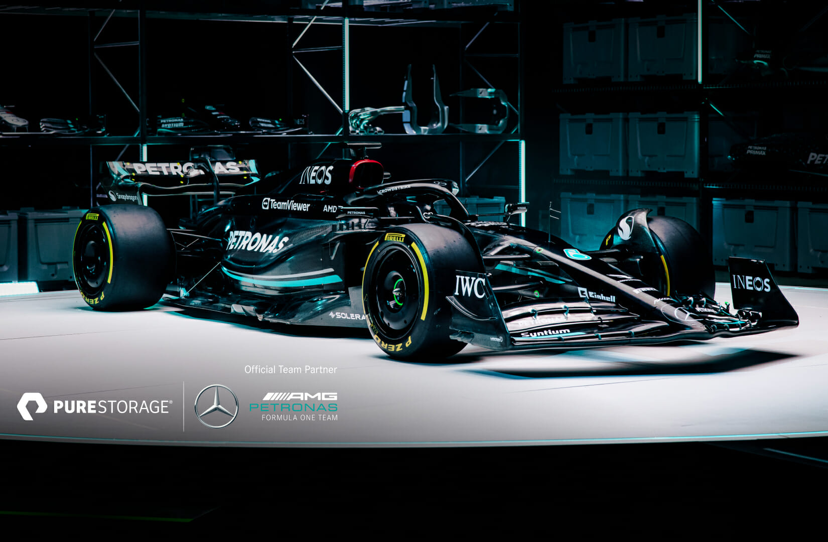 Mercedes F1 Team Web Site