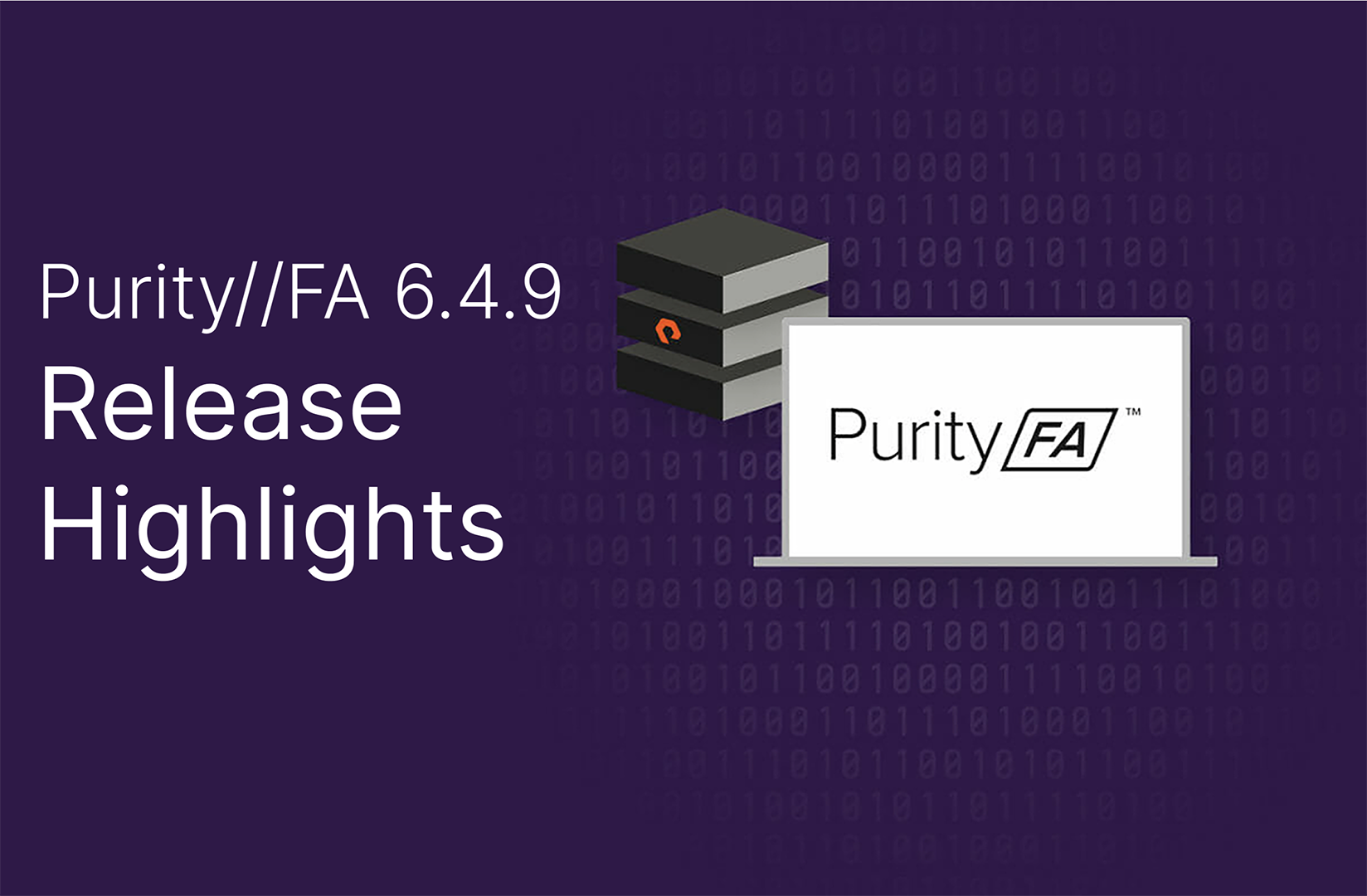 New in Purity//FA 6.4.9: Cloud Archival Option, Wasabi Support, and More