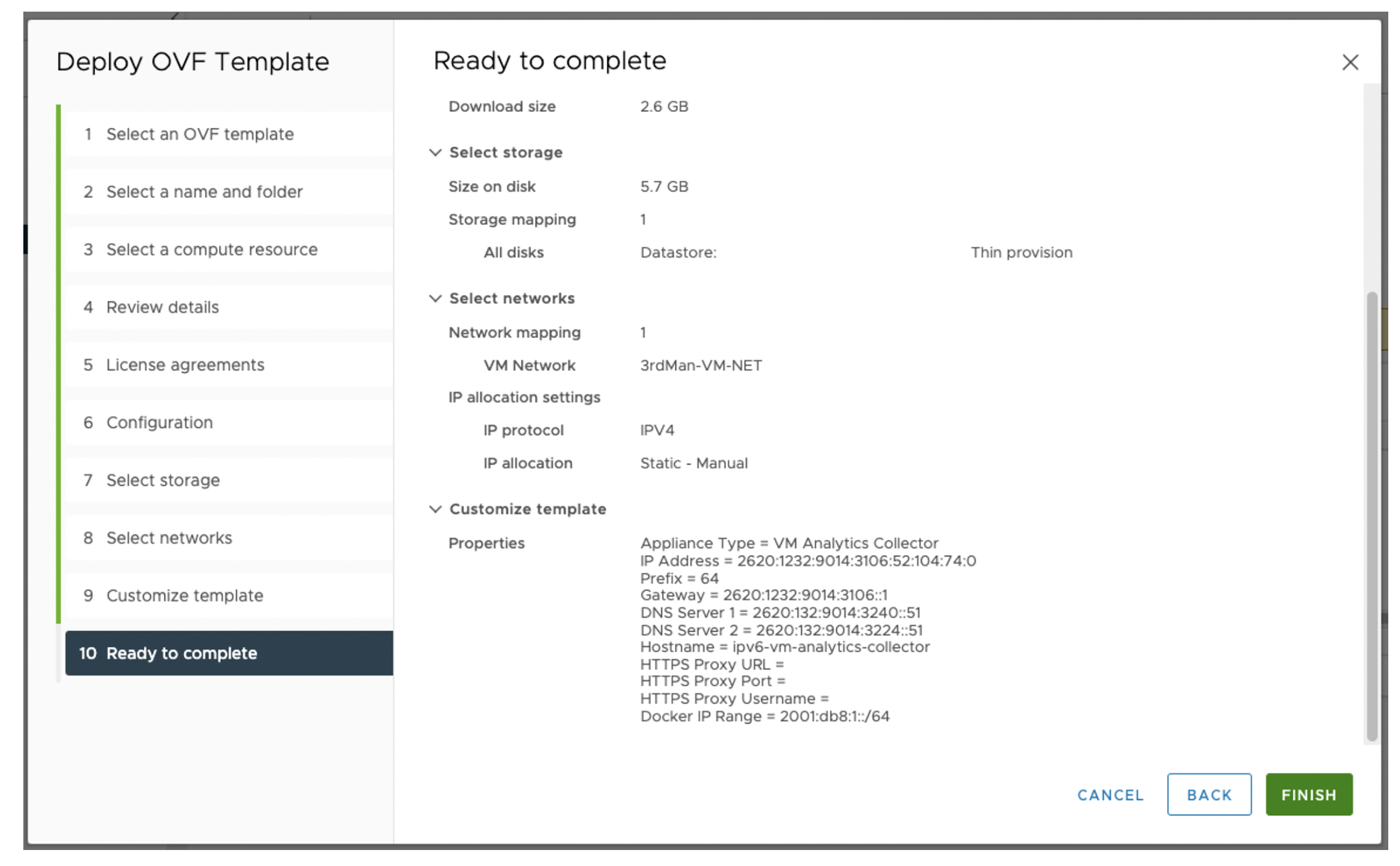 IPv6 IP Protocol and Static Networking