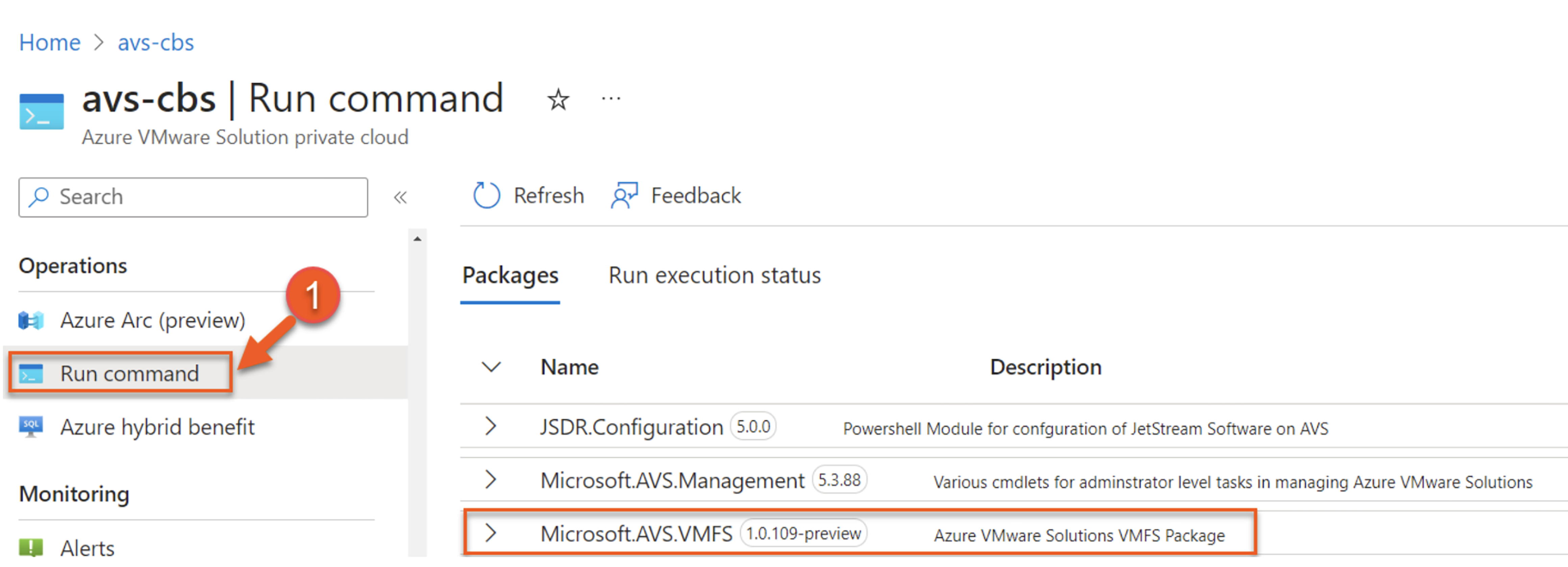 Self-onboard Azure VMware Solution