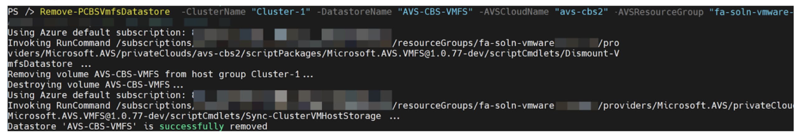 Azure VMware Solution