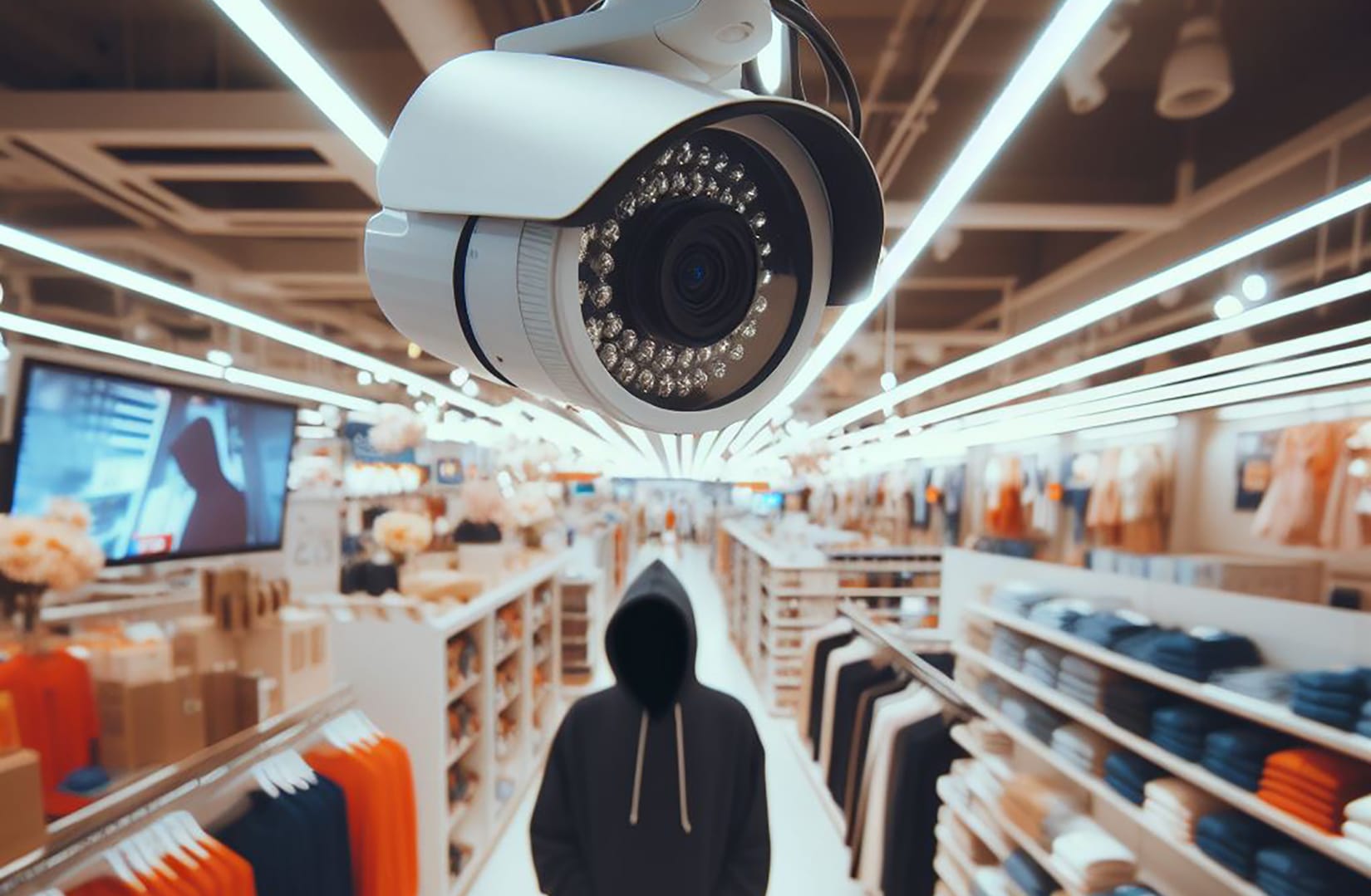 Video sales surveillance store