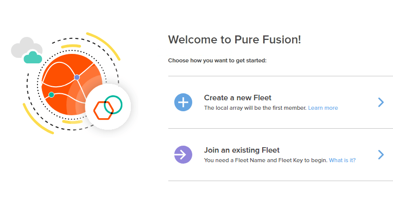 Pure Fusion：フリート機能による集中管理