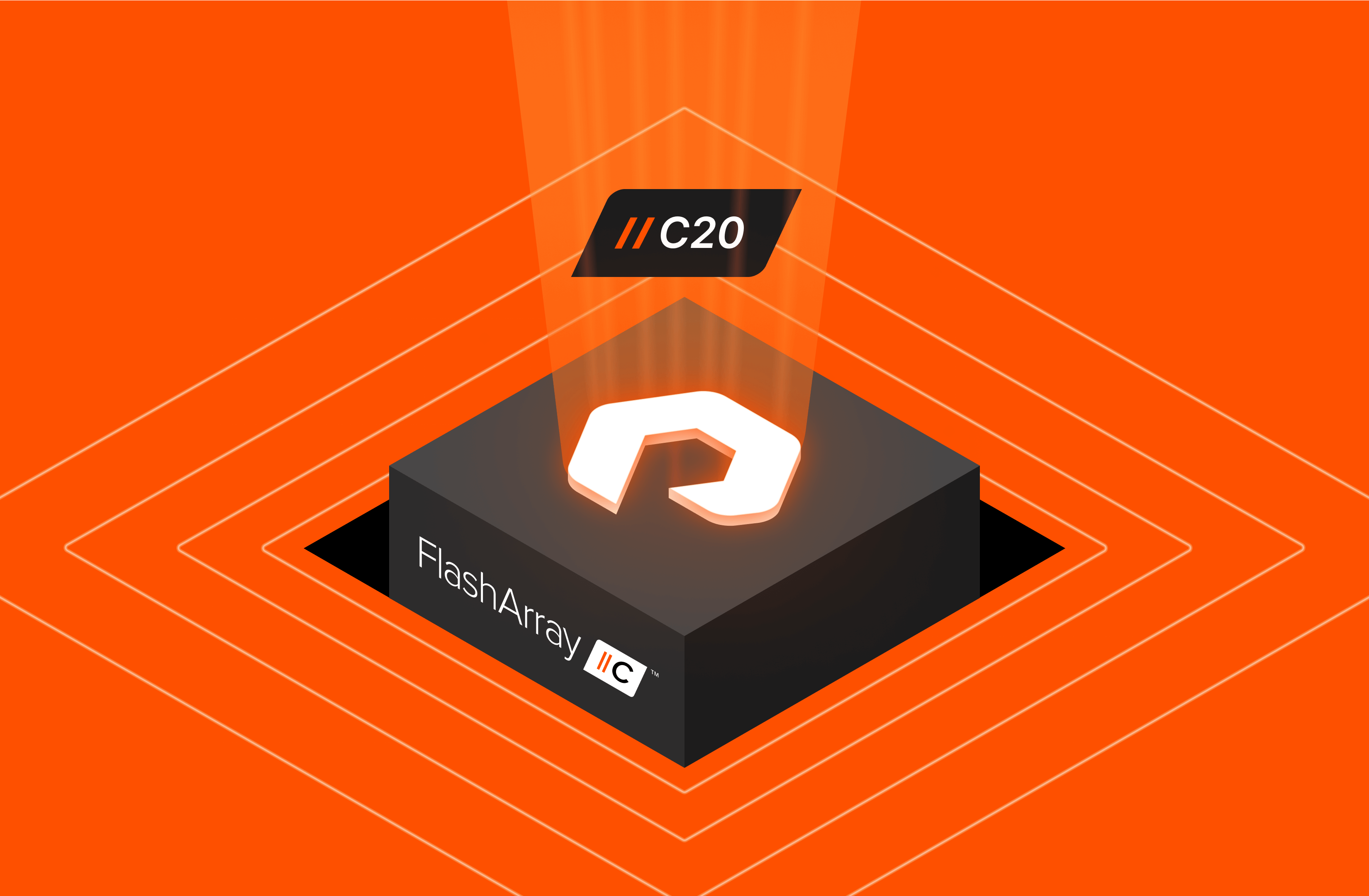 Introducing the newest member of the Pure Storage® Platform:  FlashArray//C20 